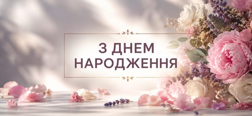 Короткі привітання з днем народження жінці
