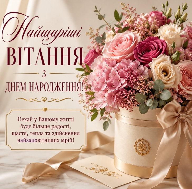 Найщиріші вітання 
