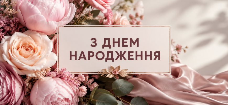 Нові привітання з днем народження жінці