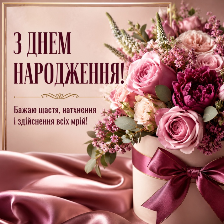 Поздоровлення з днем