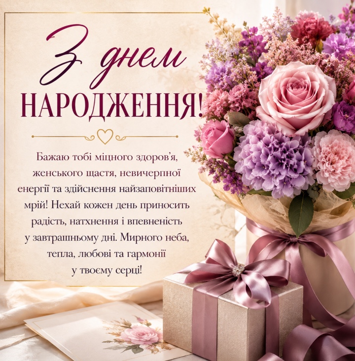 З днем народження 