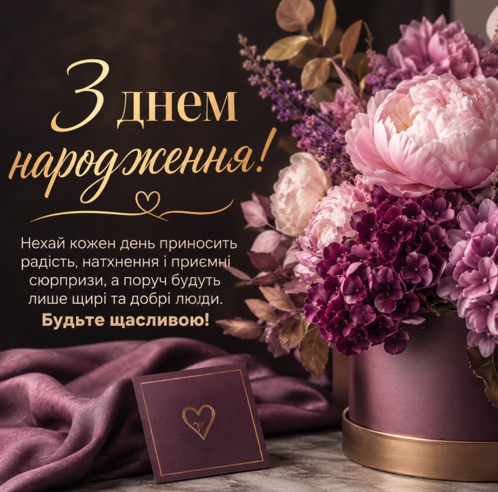 З днем народження 